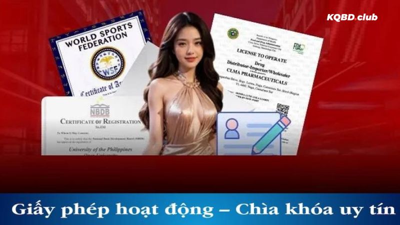 Giới thiệu giấy phép - Tiêu chí đánh giá nhà cái uy tín quan trọng