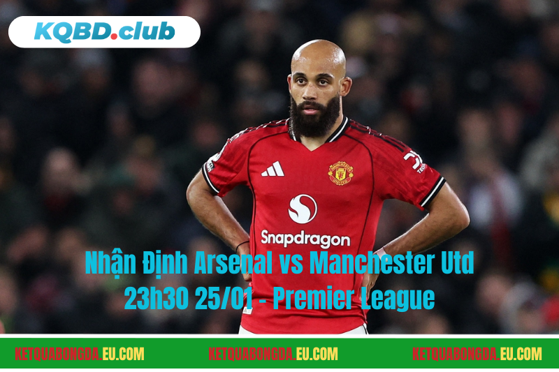Đội hình dự kiến trước trận Arsenal vs Manchester Utd